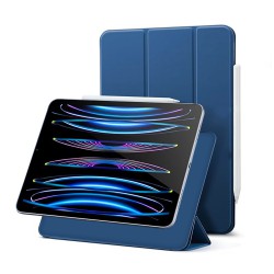 Etui iPad Fixation Magnetique bleu pour iPad Air 10.9 / iPad Pro 11