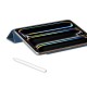 Etui iPad Fixation Magnetique bleu pour iPad Pro 13