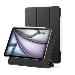 Etui iPad Fixation Magnetique noir pour iPad Air 13