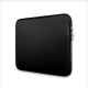 Housse de protection zippé noir compatible Macbook Pro 14 "