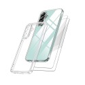 Coque Samsung Galaxy A26 Antichoc coins renforces Silicone + 2 Vitres en verre trempe Protection ecran