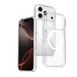 Coque iPhone 17 Pro Max Transparente Compatible Magsafe antichocs