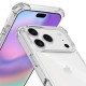 Coque iPhone 17 Pro Antichoc Silicone bords renforcés + 2 Vitres en verre trempé Protection écran