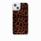 Coque iPhone 15 Plus Leopard terracotta et noir Design La Coque Francaise.