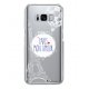 Coque rigide transparent Paris mon Amour Samsung Galaxy S8 Plus