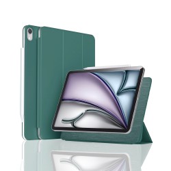 Etui iPad Fixation Magnétique vert pour iPad Air 11 (2024) M2