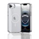Coque iPhone 16e Transparente Compatible Magsafe + 2 Vitres Protection Ecran