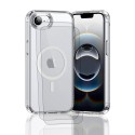 Coque iPhone 16e Transparente Compatible Magsafe + 2 Vitres Protection Ecran