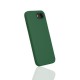 Coque iPhone 16e  Silicone liquide Vert Foret + 2 Vitres en Verre trempé Protection écran Antichocs