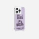 Coque iPhone 14 Pro avec anneau glossy transparente Dubai Design La Coque Francaise.