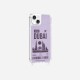 Coque iPhone 14 Plus avec anneau glossy transparente Dubai Design La Coque Francaise.