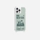 Coque iPhone 13 Pro Max avec anneau glossy transparente New York Design La Coque Francaise.