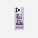 Coque iPhone 13 Pro avec anneau glossy transparente Dubai Design La Coque Francaise.