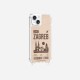 Coque iPhone 13 avec anneau glossy transparente Zagreb Design La Coque Francaise.