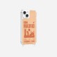 Coque iPhone 13 avec anneau glossy transparente Madrid Design La Coque Francaise.