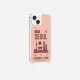Coque iPhone 13 avec anneau glossy transparente Seoul Design La Coque Francaise.