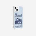 Coque iPhone 13 avec anneau glossy transparente Luxembourg Design La Coque Francaise.