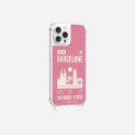 Coque iPhone 12 PRO MAX avec anneau glossy transparente Barcelone Design La Coque Francaise.