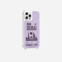 Coque iPhone 12/12 PRO avec anneau glossy transparente Dubai Design La Coque Francaise.
