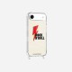 Coque iPhone 17 Air Rock éclair rouge Design La Coque Francaise.