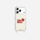 Coque iPhone 17 Pro You Rock beige Design La Coque Francaise.