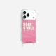 Coque iPhone 17 Pro Rock N'Roll rose Design La Coque Francaise.