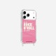 Coque iPhone 17 Pro Max Rock N'Roll rose Design La Coque Francaise.