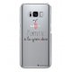 Coque rigide transparent Pompette à la grenadine pour Samsung Galaxy S8 Plus