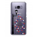 Coque Samsung Galaxy S8 Plus rigide transparente Pluie amour Dessin La Coque Francaise