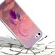Coque intégrale 360 souple transparent Attrape rêve rose iPhone SE / 5S / 5