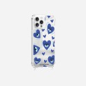 Coque iPhone 12 Pro Max avec anneau miroir Yeux d'amour bleu Design La Coque Francaise.