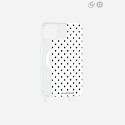 Plaque magnetique iPhone 15 Plus Pois noir La Coque Francaise.
