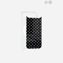 Plaque magnetique iPhone 17 Air Pois blanc La Coque Francaise.