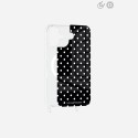Plaque magnetique iPhone 17 Pois blanc La Coque Francaise.