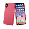 Muvit Coque Skin Case Edition Double Pu Rose Pour Apple Iphone X