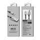 Câble USB Lightning nylon Argent 1m pour iPhone 5/5C/5S/SE/6/6S/6+/6S+/7/7+ & iPad 4/Mini/Air