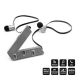 Oreillettes Bluetooth intra-auriculaires Argent