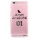 Coque rigide transparent Jalouse 01 iPhone 6 Plus / 6S Plus