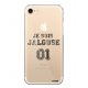 Coque rigide transparent Jalouse 01 iPhone 7/8