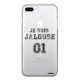 Coque rigide transparent Jalouse 01 iPhone 7 Plus / 8 Plus