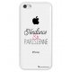 Coque rigide transparent Tendance et Parisienne iPhone 5C