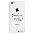 Coque iPhone 5C rigide transparente Tendance et Parisienne Dessin La Coque Francaise