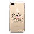 Coque iPhone 7 Plus/ 8 Plus rigide transparente Fashion Paris Dessin La Coque Francaise