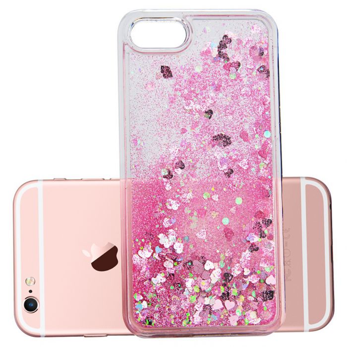 coque iphone 6s rose paillette