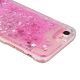 Coque transparente paillettes liquides rose  pour iPhone 6/6S
