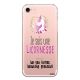Coque souple transparent Licornesse iPhone 7/8