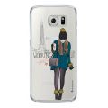 Coque Samsung Galaxy S6 silicone transparente Working girl ultra resistant Protection housse Motif Ecriture Tendance La Coque Francaise