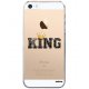 Coque rigide transparent King iPhone SE / 5S / 5