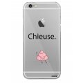 Coque iPhone 6/6S silicone transparente Chieuse ultra resistant Protection housse Motif Ecriture Tendance Evetane