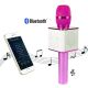 Karaoke Bluetooth Microphone Rose Gold Pour Smartphone